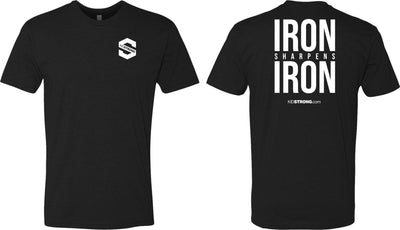 Adult Iron Sharpens Iron T-Shirt - Shop KidStrong